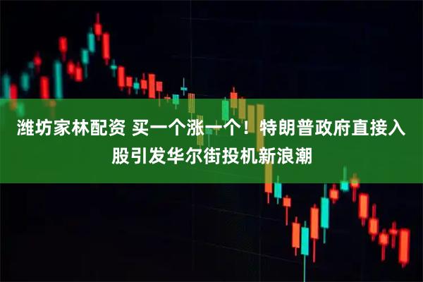潍坊家林配资 买一个涨一个！特朗普政府直接入股引发华尔街投机新浪潮